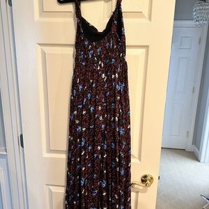 Never worn FREE PEOPLE floral maxi dress